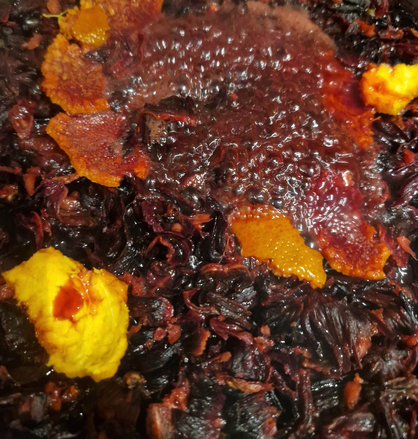Mulled Zobo/Sorrell Yaaji Tea
